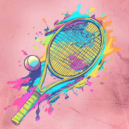 Tennis Paint Splatter Sweatshirt