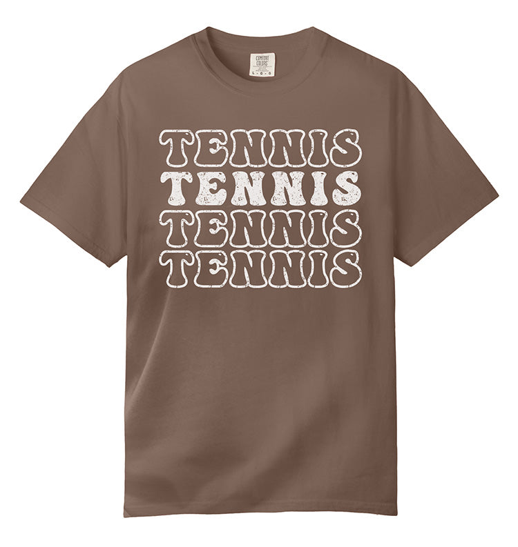 Tennis Text Tee (W)