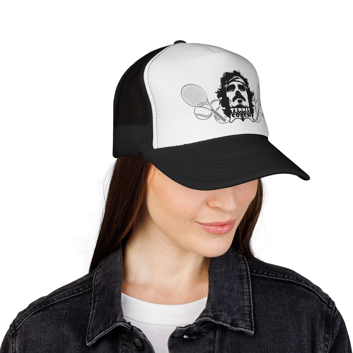 Tennis Coach Trucker Hat
