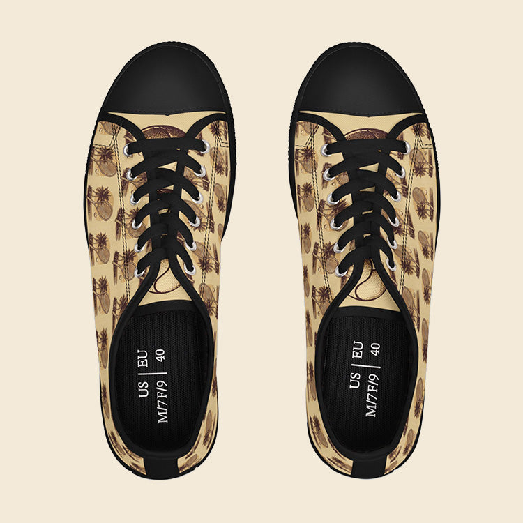 Tiki Tennis Low Top Sneakers - Women