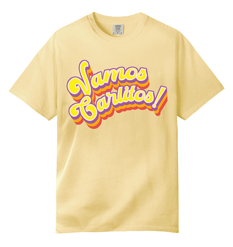 Vamos Carlitos! Text Tee
