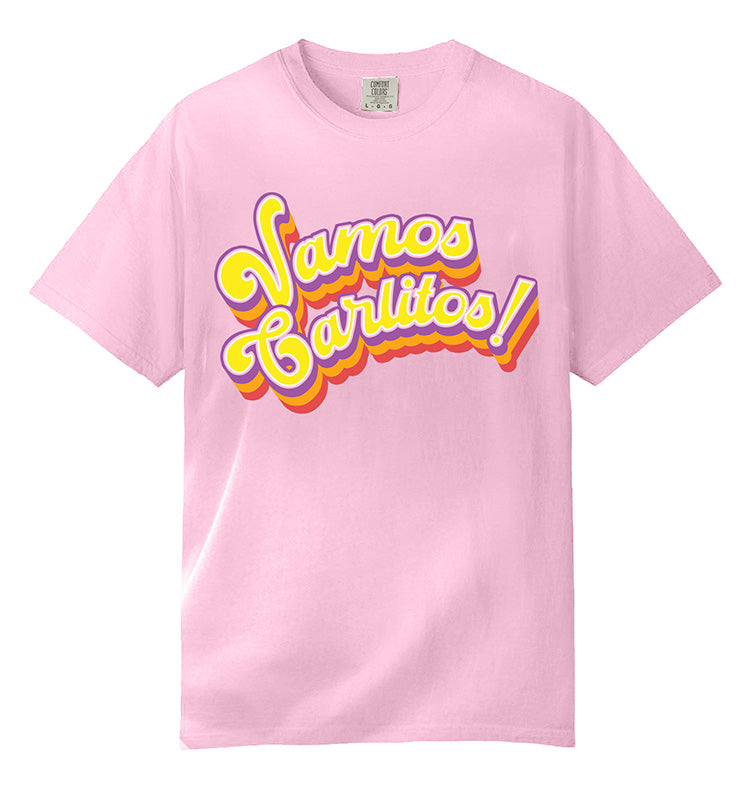 Vamos Carlitos! Text Tee