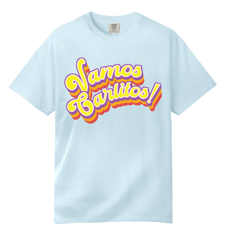 Vamos Carlitos! Text Tee