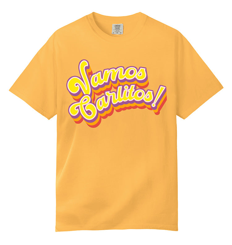 Vamos Carlitos! Text Tee