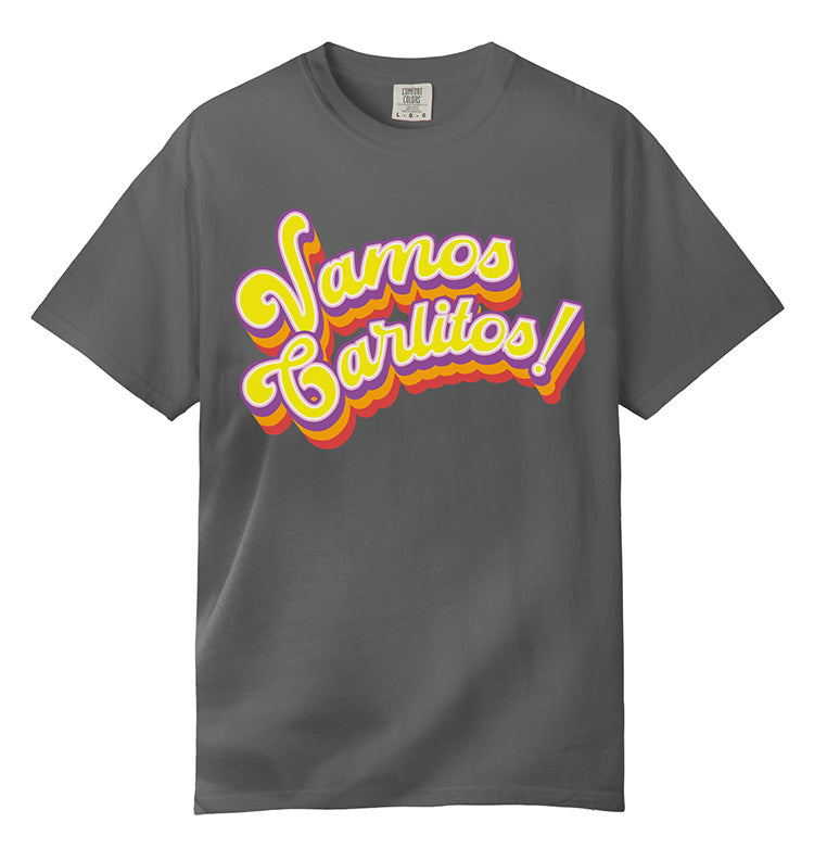 Vamos Carlitos! Text Tee