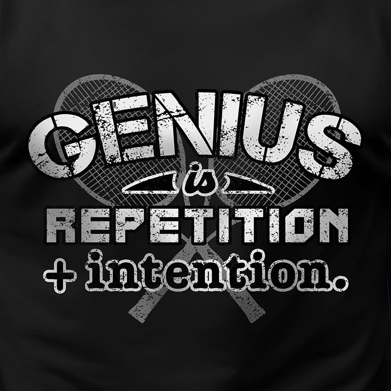 Genius Is Repetition V-Neck Tee