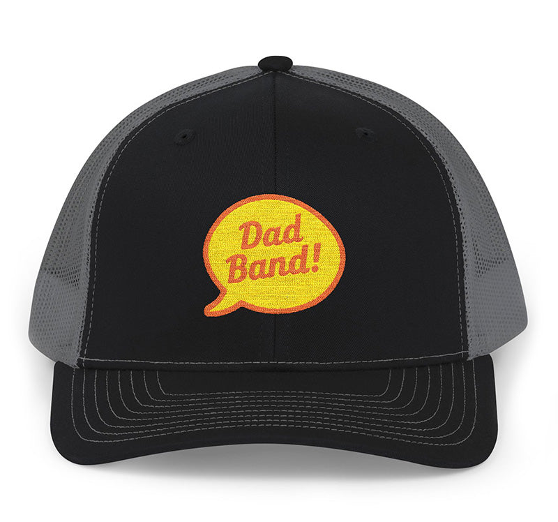Dad Band Embroidered Trucker Cap