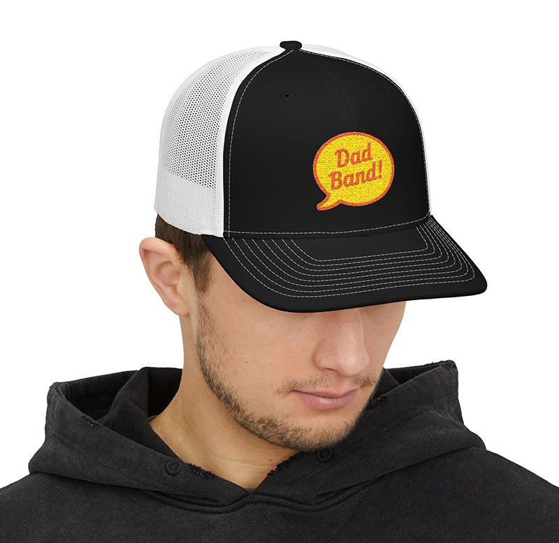 Dad Band Embroidered Trucker Cap