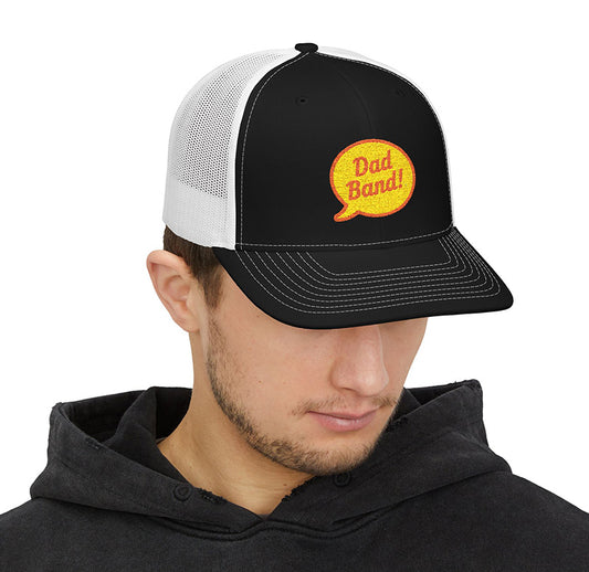 Dad Band Embroidered Trucker Cap