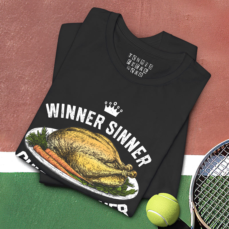 Winner Sinner Chicken Dinner Tee