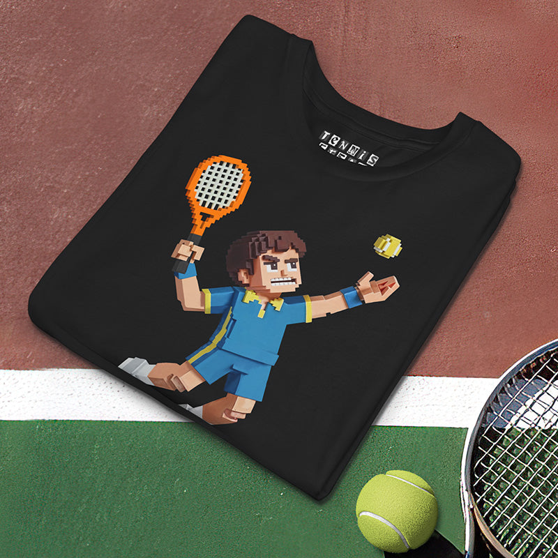 Pixel Tennis Tee (K)