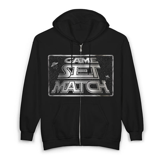 Game Set Match Zip Hoodie