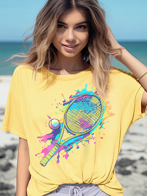 Tennis Splatter Tee (W)