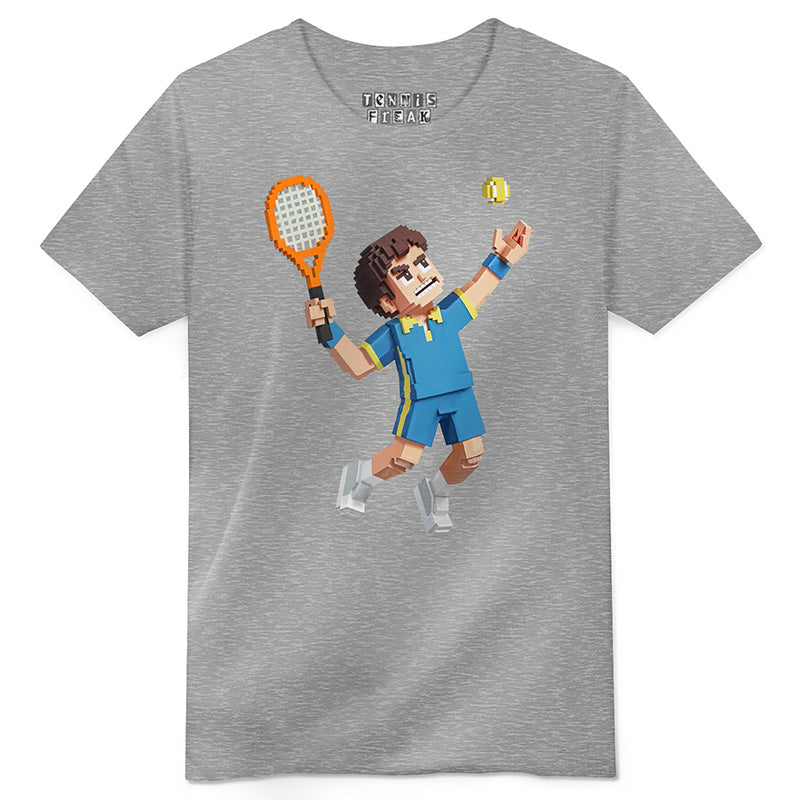 Pixel Tennis Tee (K)