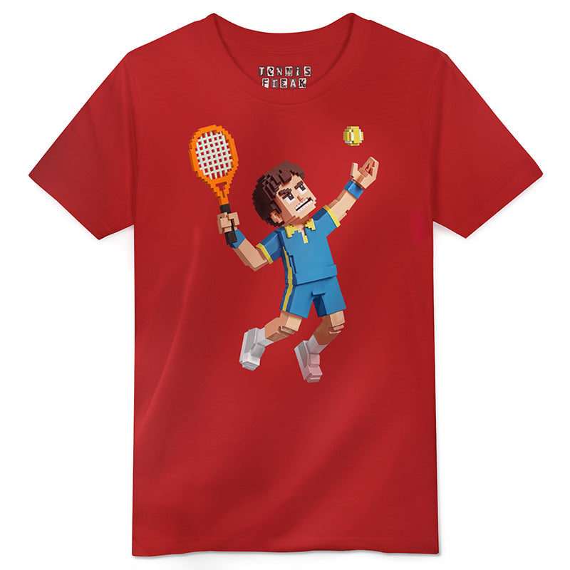 Pixel Tennis Tee (K)