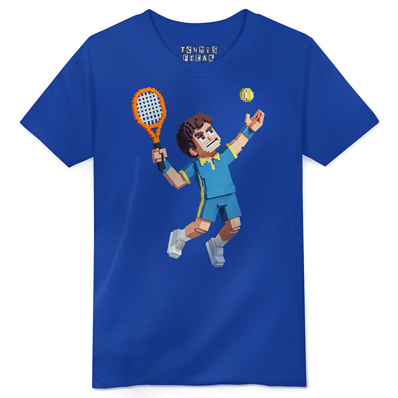 Pixel Tennis Tee (K)