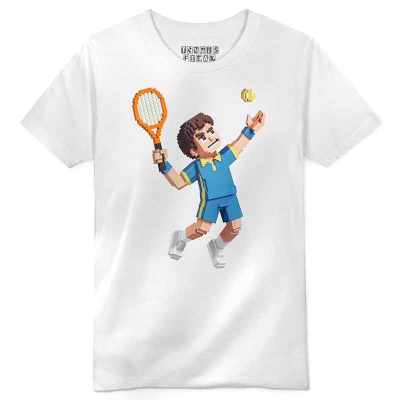 Pixel Tennis Tee (K)
