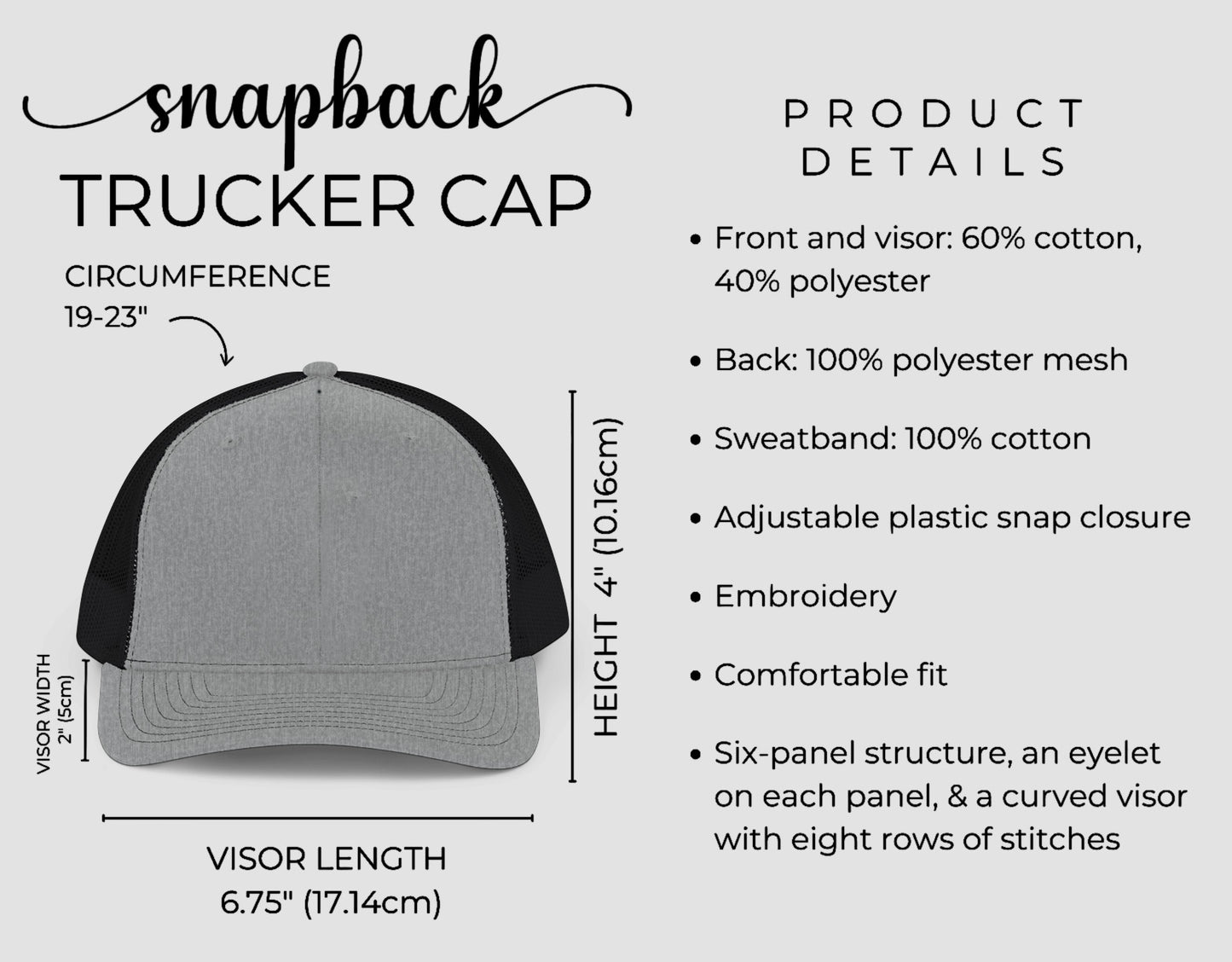 TFG Logo - Snapback Trucker Cap