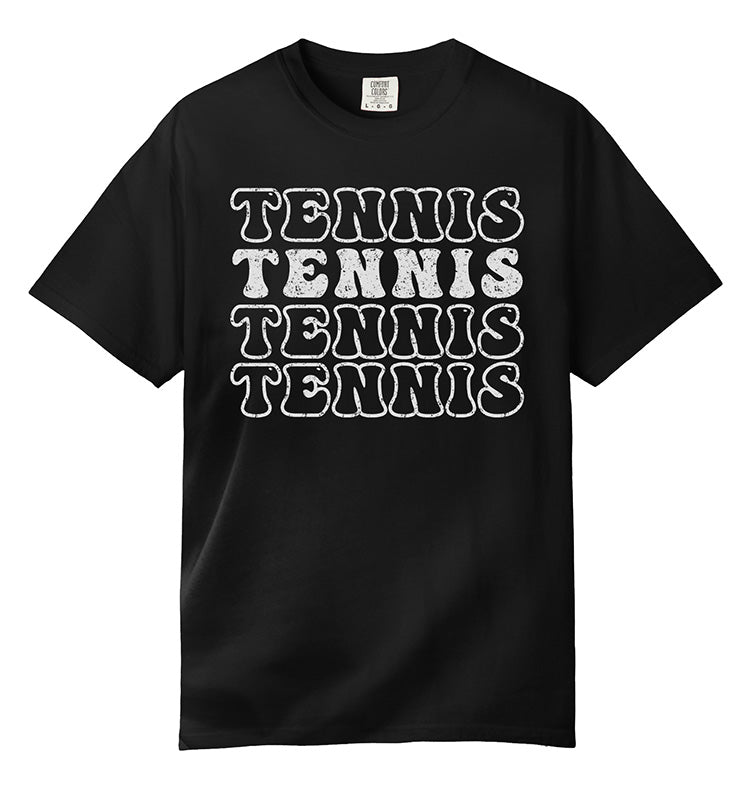 Tennis Text Tee (W)