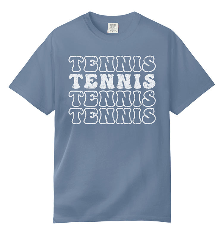 Tennis Text Tee (W)
