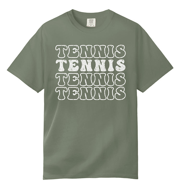 Tennis Text Tee (W)