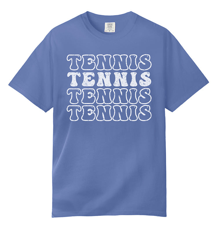 Tennis Text Tee (W)