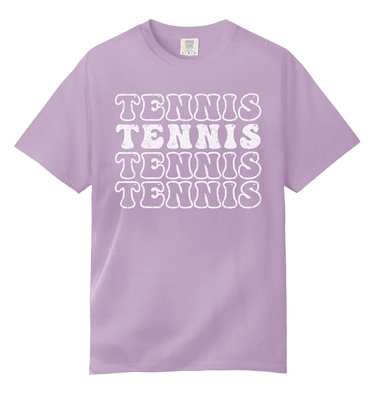 Tennis Text Tee (W)