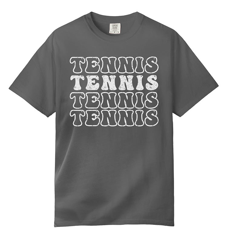 Tennis Text Tee (W)