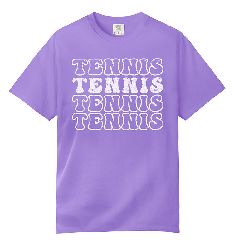 Tennis Text Tee (W)