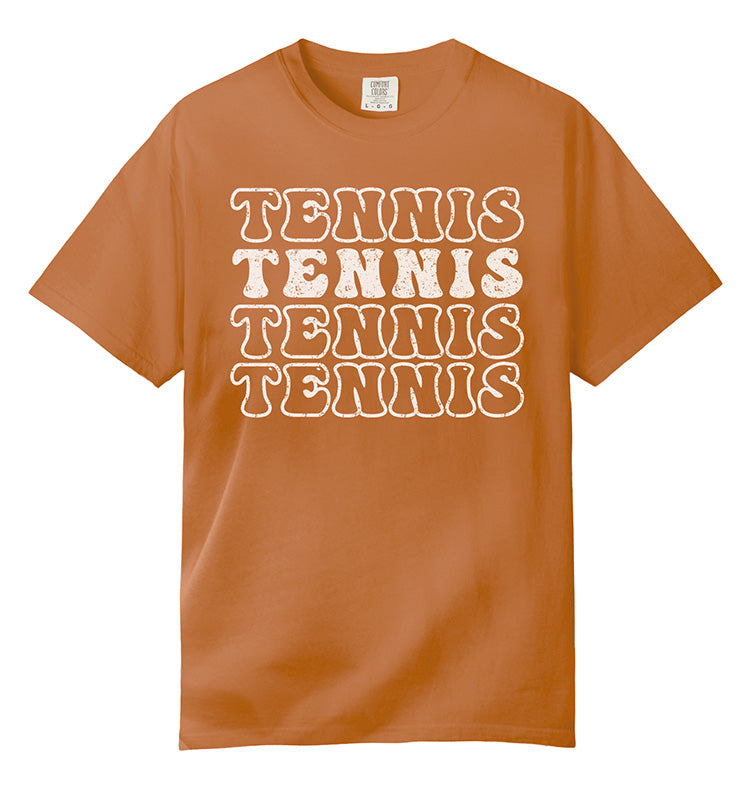 Tennis Text Tee (W)