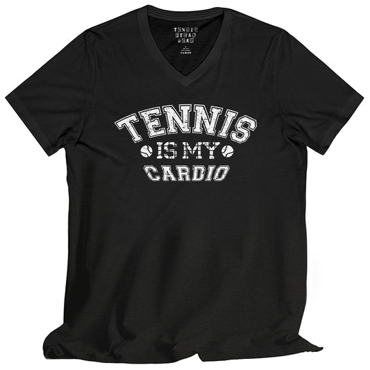 Tennis Cardio V-Neck Tee